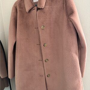 Velvet Pink Teddy Jacket Soft Textured Style